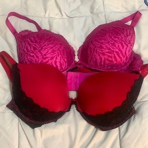 Torrid Push-up Plunge bra bundle